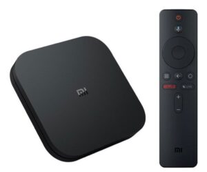 Tv Xiaomi Mi Box S 4K 8GB preto com 2GB de memória RAM
