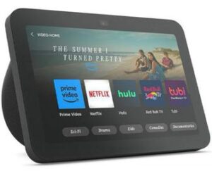 A alexa Echo Show 8 (3 Geração): Smart Display HD de 8" Cor Preta Wi-Fi Bluetooth 