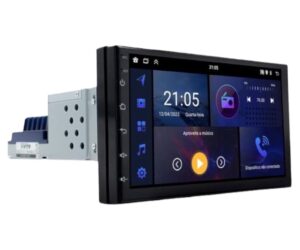 Central multimídia universal 1 Dim Android auto 2gb ram 32gb flash CarPlay 7 P D723C