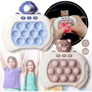 Brinquedo Game Pop It Quick Push Eletrônico Anti Stress Led