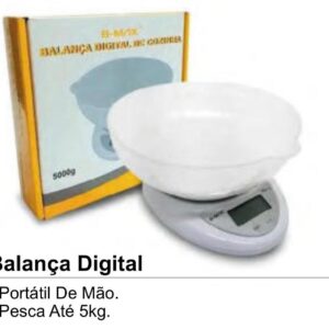 BALANÇA DE COZINHA digital alta precisão  B-MAX COM RECIPIENTE