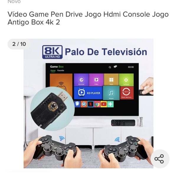 TV BOX + GAME BOX + "ANDROID TV 8K"