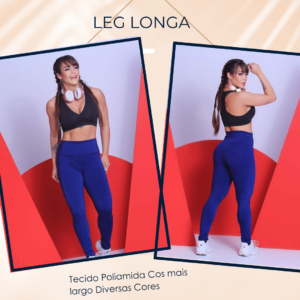Legging Zero Transparencia Blackout Preta