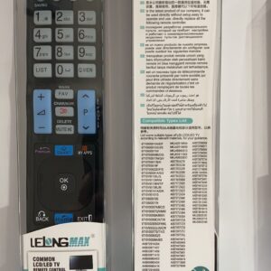 CONTROLE UNIVERSAL LELONG LCD/LED