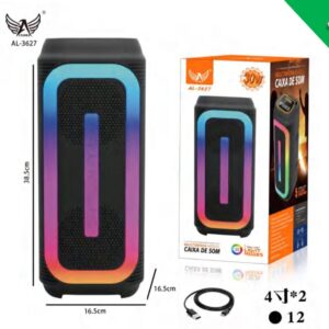 CAIXA DE SOM ALTOMEX Bluetooth Led / Fm / Usb