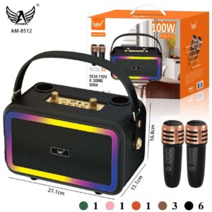 CAIXA DE SOM BLUETOOTH/ MICROFONE KARAKÊ