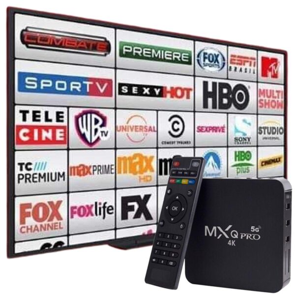 CANAL LIBERA TV BOX PRO 64GB+512 11.1 ANDROID（canal 11 meses direto