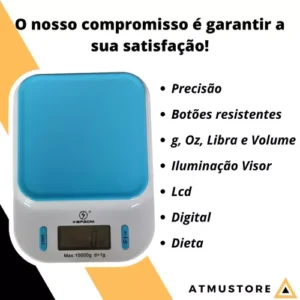 Balanca de Cozinha 20kg Kapbom