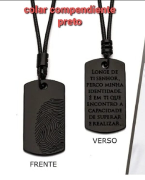 Colar Frase