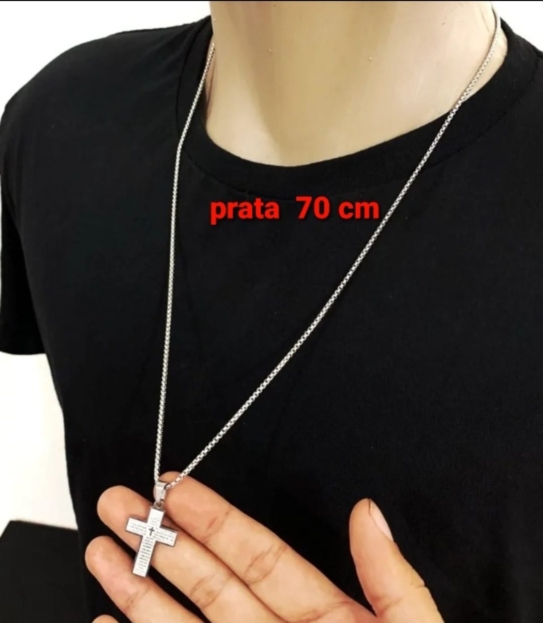 Colar pingente Cruz
