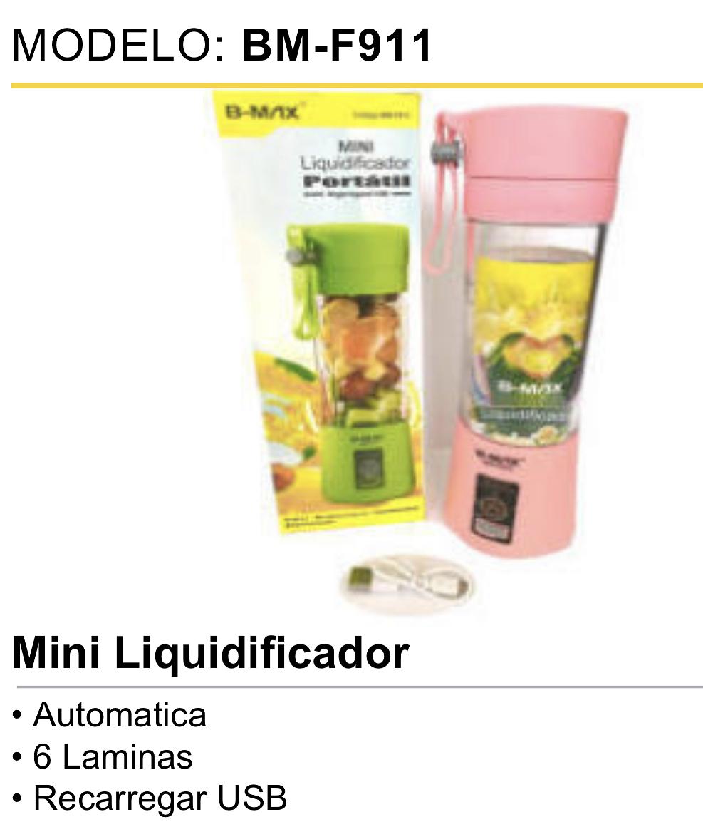 Mini Liquidificador Portátil 6 Lâminas f/lg
