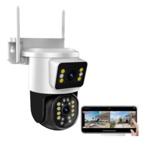 Câmera Wifi Externa Dupla Visão Prova Dágua Yoosee Infrav LukTon YO-A21