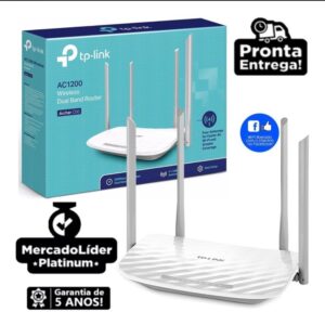 Roteador Tplink Ac1200 Archer C50 V4 Check-in Facebook Original Lacrado
