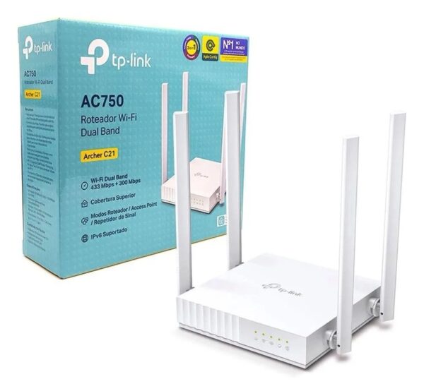 Roteador Wi-fi Tp-link Archer C21 Access Point