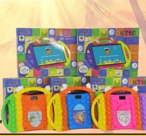 Tablet atouch kids kt10 Wi-Fi 64gb chip 3Ran android 12. 10.1 laranja
