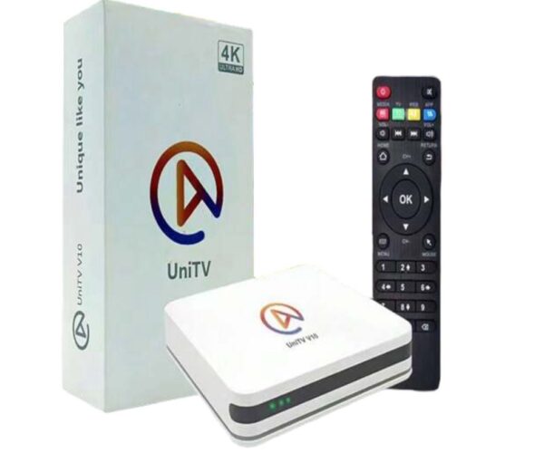 Receptor UniTv V10 4K Ultra HD 1 Ano Canal Liberado