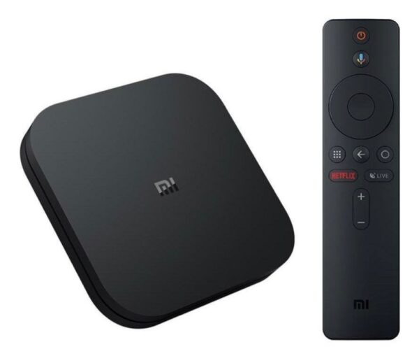 Tv Xiaomi Mi Box S 4K 8GB preto com 2GB de memória RAM