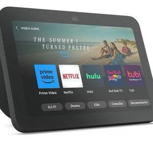 A alexa Echo Show 8 (3 Geração): Smart Display HD de 8" Cor Preta Wi-Fi Bluetooth